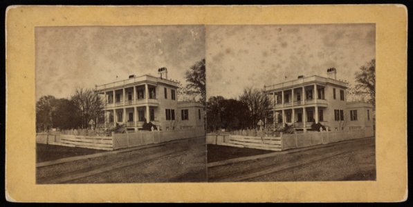 Contraband hospital, Beaufort - Sam. A. Cooley, photographer Tenth Army Corps LCCN2013648991
