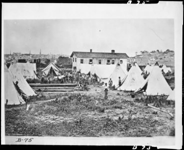Contraband camp, Richmond, Va, 1865 - NARA - 524494