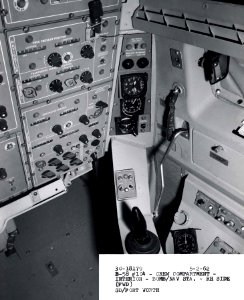 Convair B-58A Hustler Navigators Station right forward console 061101-F-1234P-031