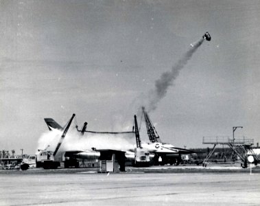 Convair B-58 capsule ejection static test from XB-58 55-0661 - 061101-F-1234P-014