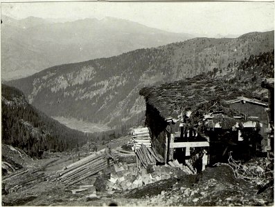 Contrin-Drahtseilbahn, im Marmolatagebiet (BildID 15520583)