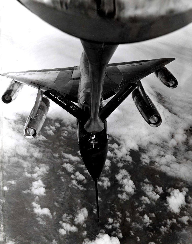 Convair B-58A refueled during Operation Heat Rise 061101-F-1234P-032