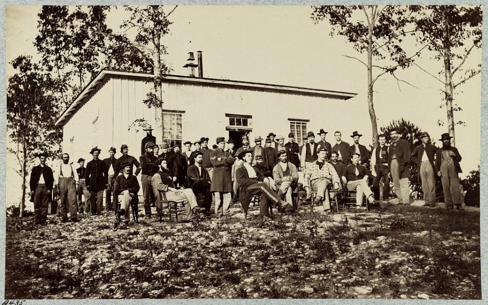Convalescent camp near Alexandria, Va LCCN2012650254