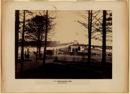 Convalescent camp, near Alexandria, Va. LCCN2004680138