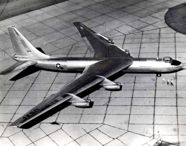 Convair YB-60 side top view (SN 49-2676) 061102-F-1234P-002