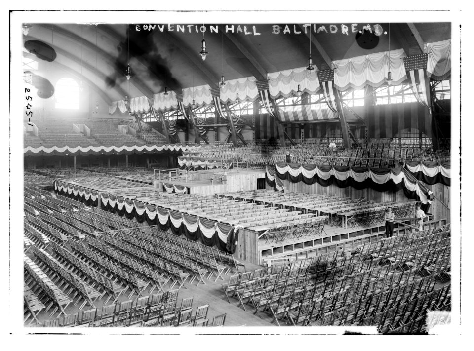 Convention Hall - Baltimore, Md. LCCN2014691999