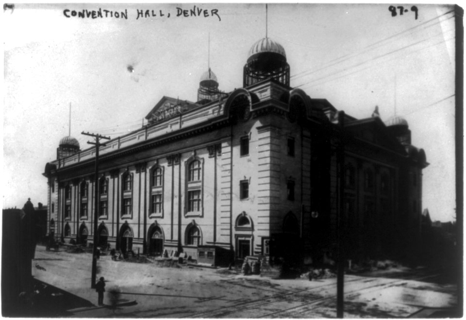 Convention Hall, Denver (under construction) LCCN2002715824