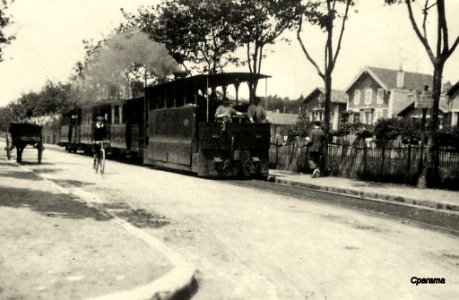 Convois vapeur tramway Bayonne Lycée Biarritz