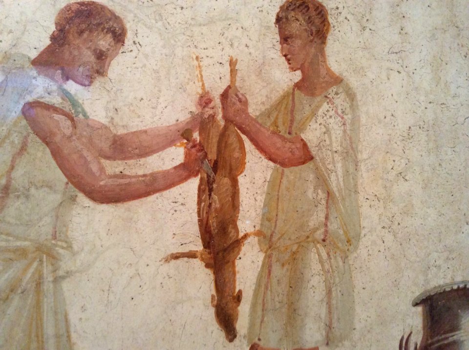 Cookery painting detail 2