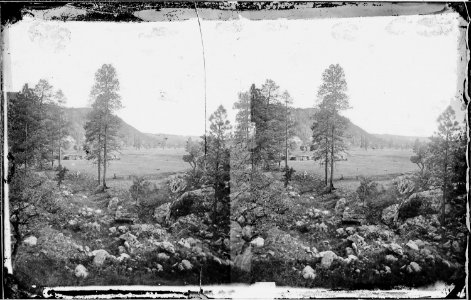 Cooley's Ranch, 10 miles east of Camp Apache, Arizona, 1873 - NARA - 519733