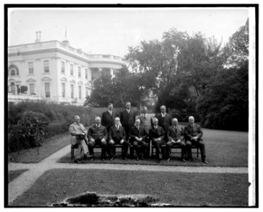 Coolidge Cabinet, (White House, Washington, D.C.) LCCN2016824235 photo