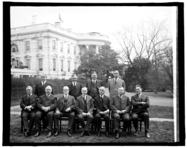 Coolidge Cabinet, (White House, Washington, D.C.) LCCN2016824328