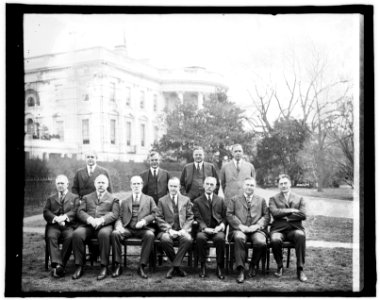 Coolidge Cabinet, (White House, Washington, D.C.) LCCN2016824330 photo