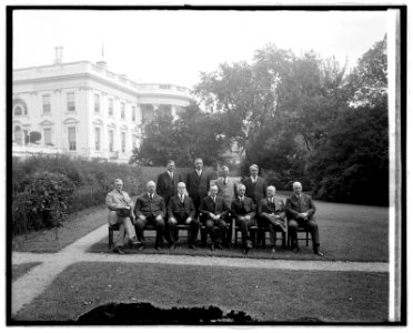 Coolidge Cabinet, (White House, Washington, D.C.) LCCN2016824233 photo