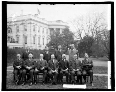 Coolidge Cabinet, (White House, Washington, D.C.) LCCN2016824329 photo