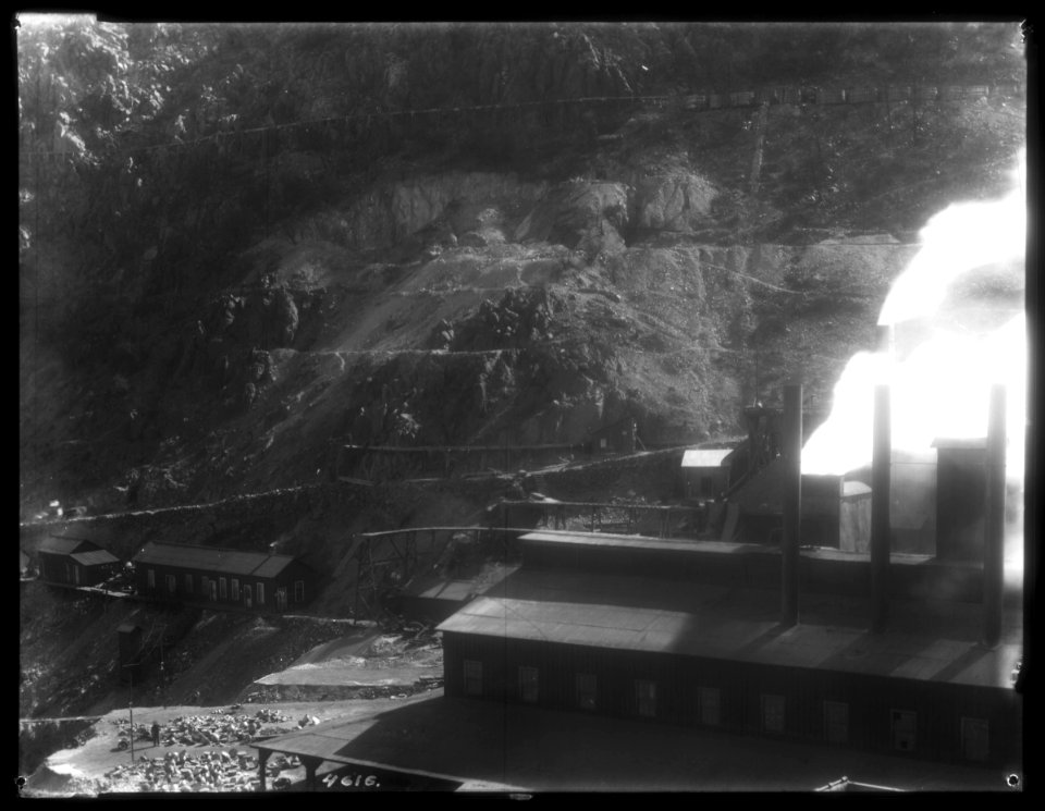 Copper mining town, Bisbee, Arizona, ca.1900 (CHS-4616)