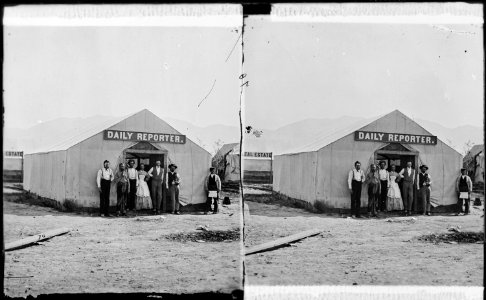 Corinne. Staff of the Daily Reporter. Box Elder County, Utah. - NARA - 517302