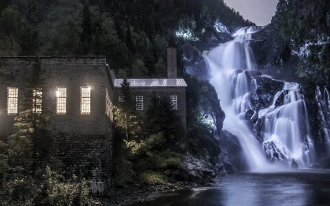 Cascade falls waterfalls photo