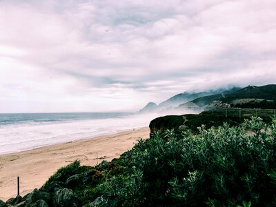 Waves nature beach