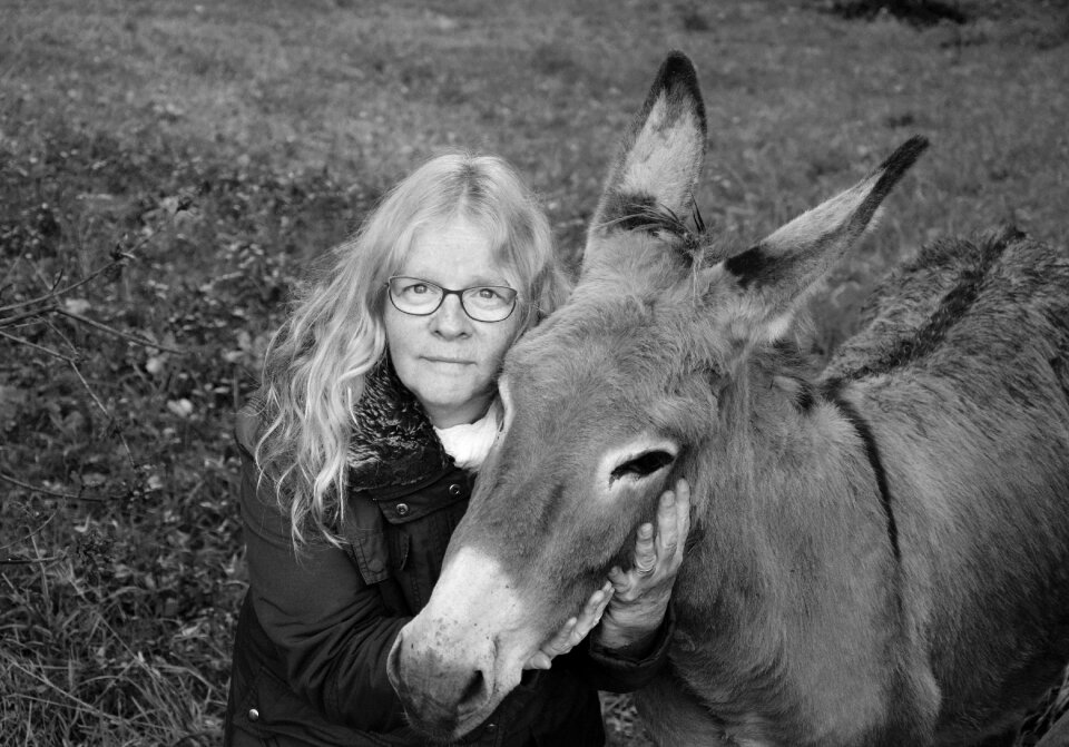Photo black white tenderness affection