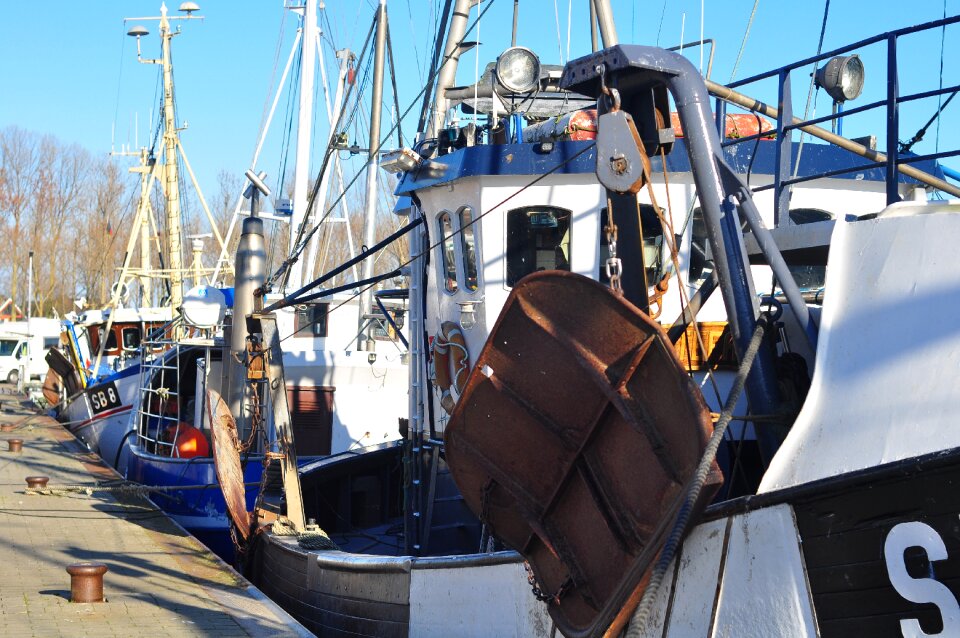 Port pier ship