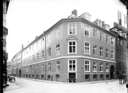 Corner of Brolæggerstræde and Knabrostræde by Peter Elfelt