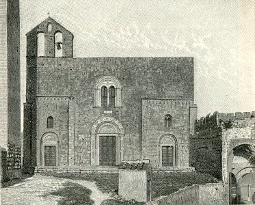 Corneto Tarquinia chiesa di Santa Maria in Castello