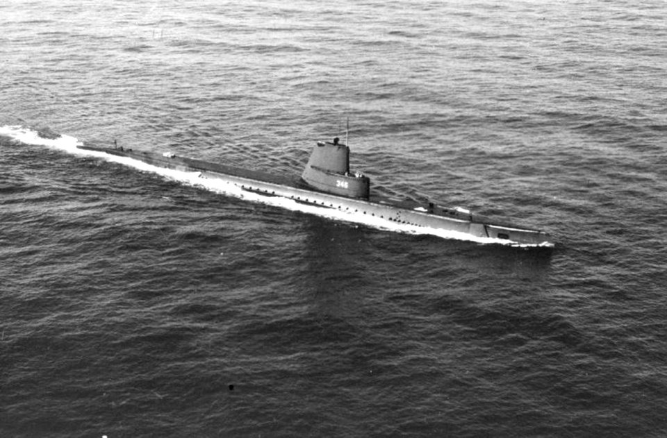 Corporal (SS-346) off Key West