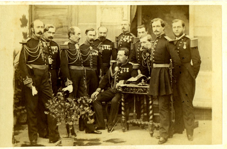 État-major du corps d'occupation en Italie (1863)