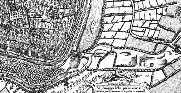 Corputius-Plan 1566 Feldbrandziegelei