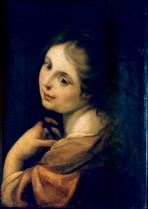 Correggio Halbfigur einer Märtyrin