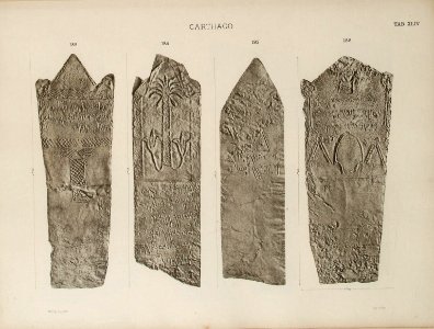 Corpus Inscriptionum Semiticarum CIS I CIS I 184-192 (from Carthage)