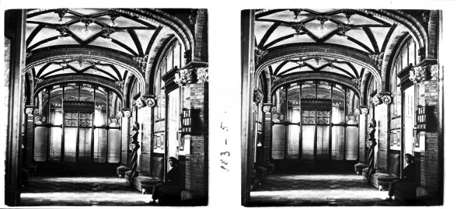 Corredor del Palau de la Música de Barcelona