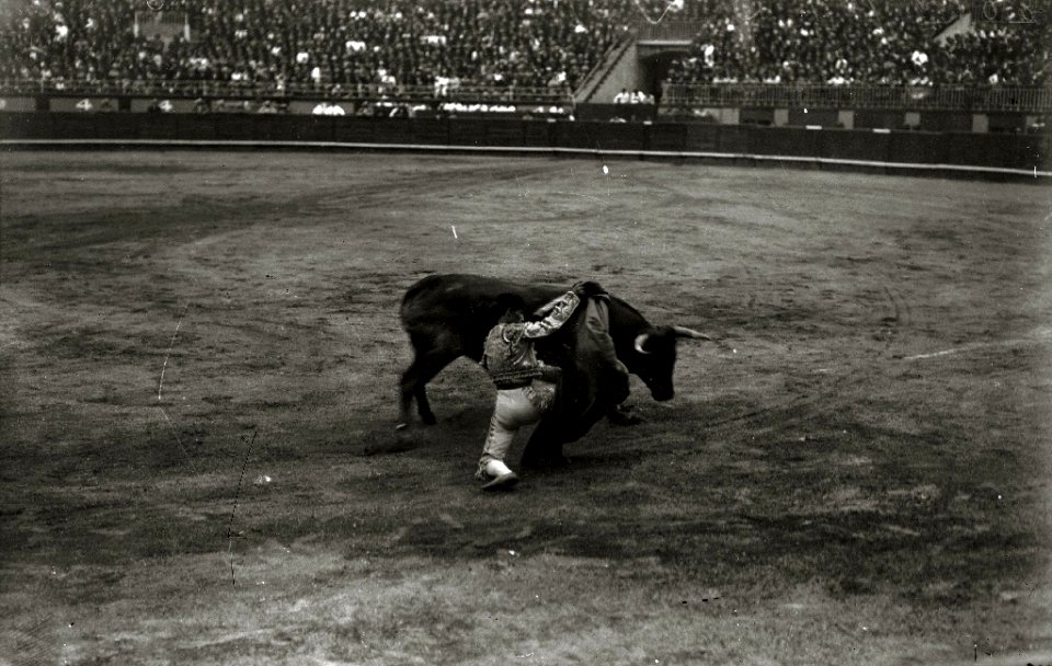 Corrida de toros en una plaza (16 de 61) - Fondo Car-Kutxa Fototeka
