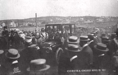 Corralón da Gaiteira, concurso hípico (1908)