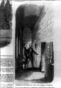 Corridor of the prison in which Mr. Sickles is confined LCCN2002706388