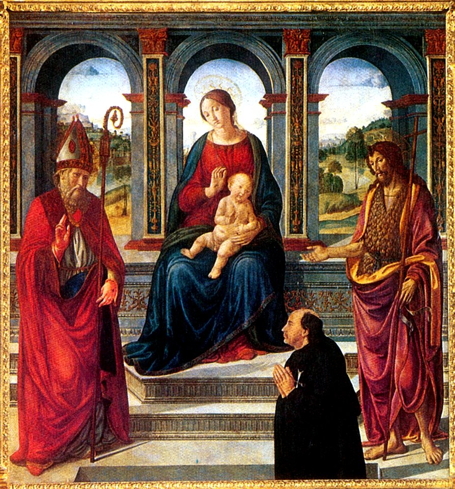 Cosimo Rosselli Pala cropped