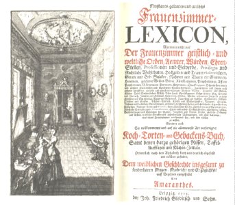 Amaranthes Frauenzimmer-Lexicon 1715