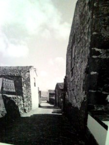 Corvo, início do Séc, XX, ruas de Vila do Corvo, Arquivo de Villa Maria, Angra do Heroísmo, ilha Terceira, Açores