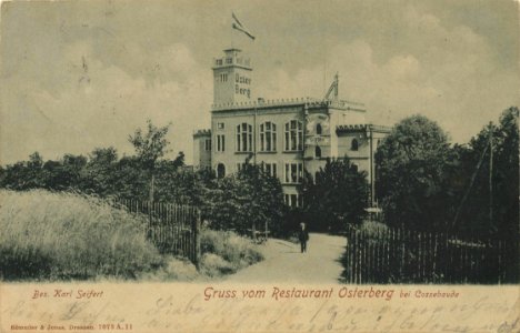 Cossebaude, Sachsen - Restaurant Osterberg (Zeno Ansichtskarten)