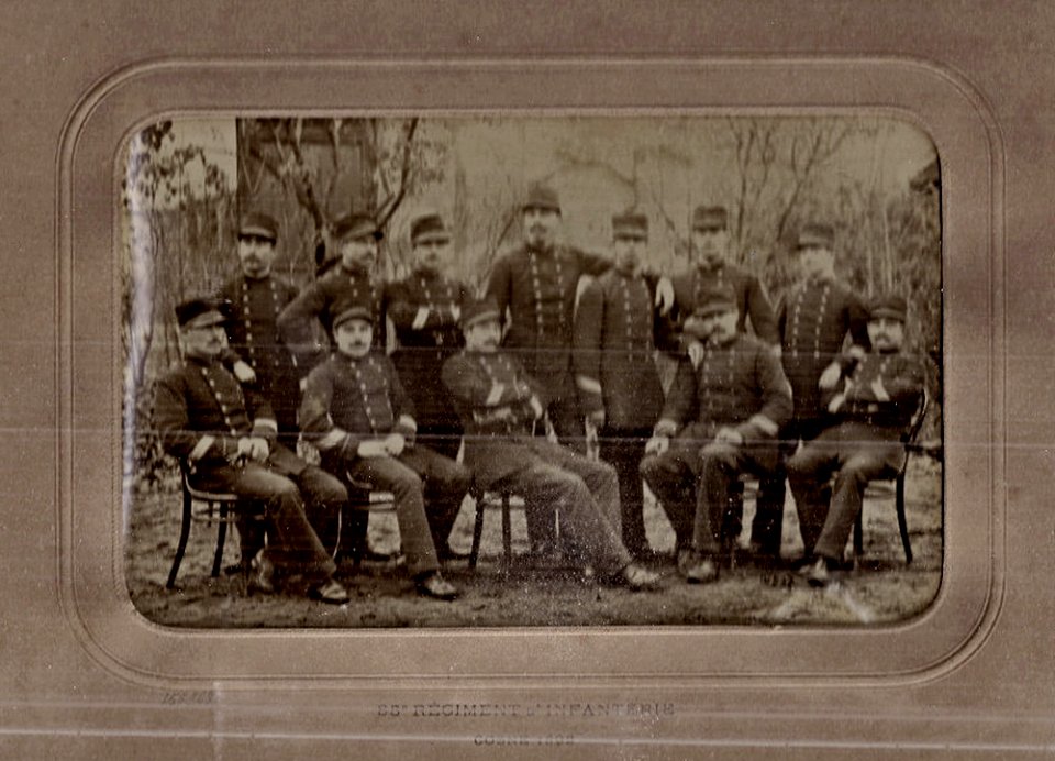 Cosne, 85e régiment d'infanterie (J David, 1892) - 2 photo