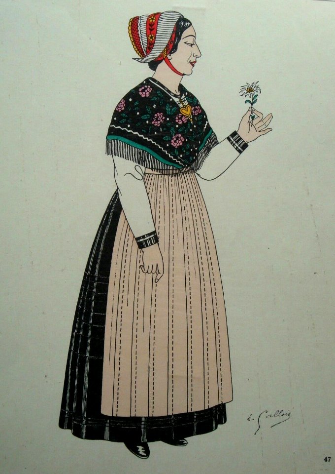 Costume de la vallée de la Maurienne