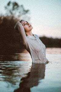 Sea water reflection