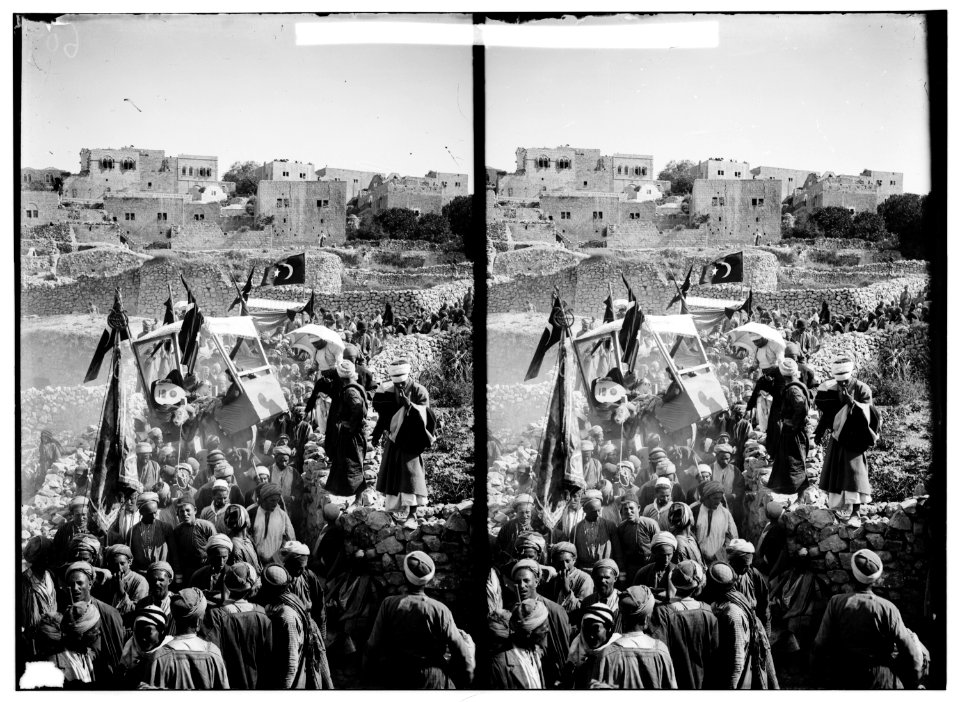 Costumes, characters, etc. Bridal procession LOC matpc.01300