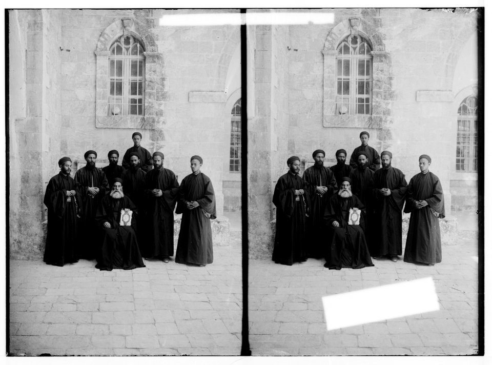 Costumes, characters, etc. Coptic monks LOC matpc.01268