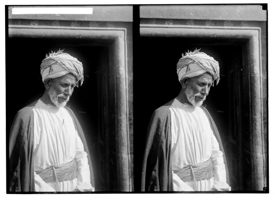 Costumes, characters, etc. Fellah from Kufr Malek LOC matpc.05242