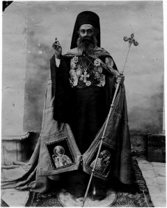Costumes, characters, etc. Greek Patriarch of Jerusalem LOC matpc.05244