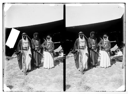 Costumes, characters, etc. Group of Bedouins LOC matpc.06510