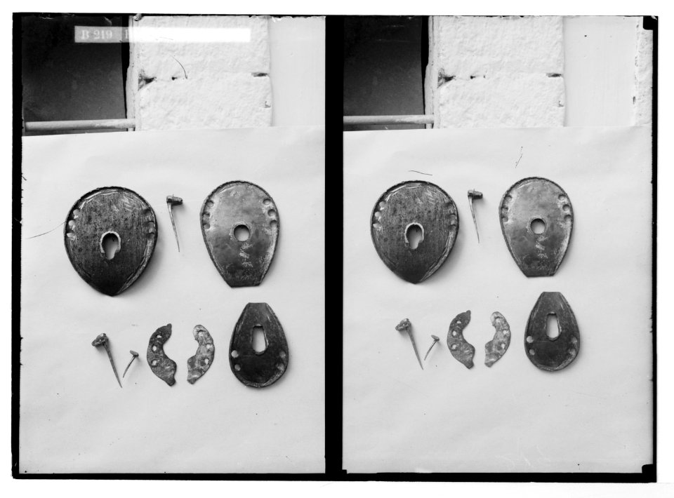 Costumes, characters, etc. Horse-shoes and nails LOC matpc.05618
