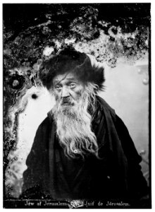 Costumes, characters, etc. Jewish rabbi LOC matpc.01242